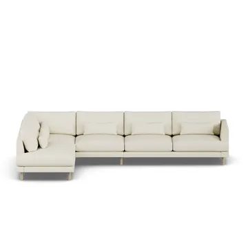 Bredhult sofa - Oslo Nature 1540-white-oiled oak, 4-seater B2 - 1898