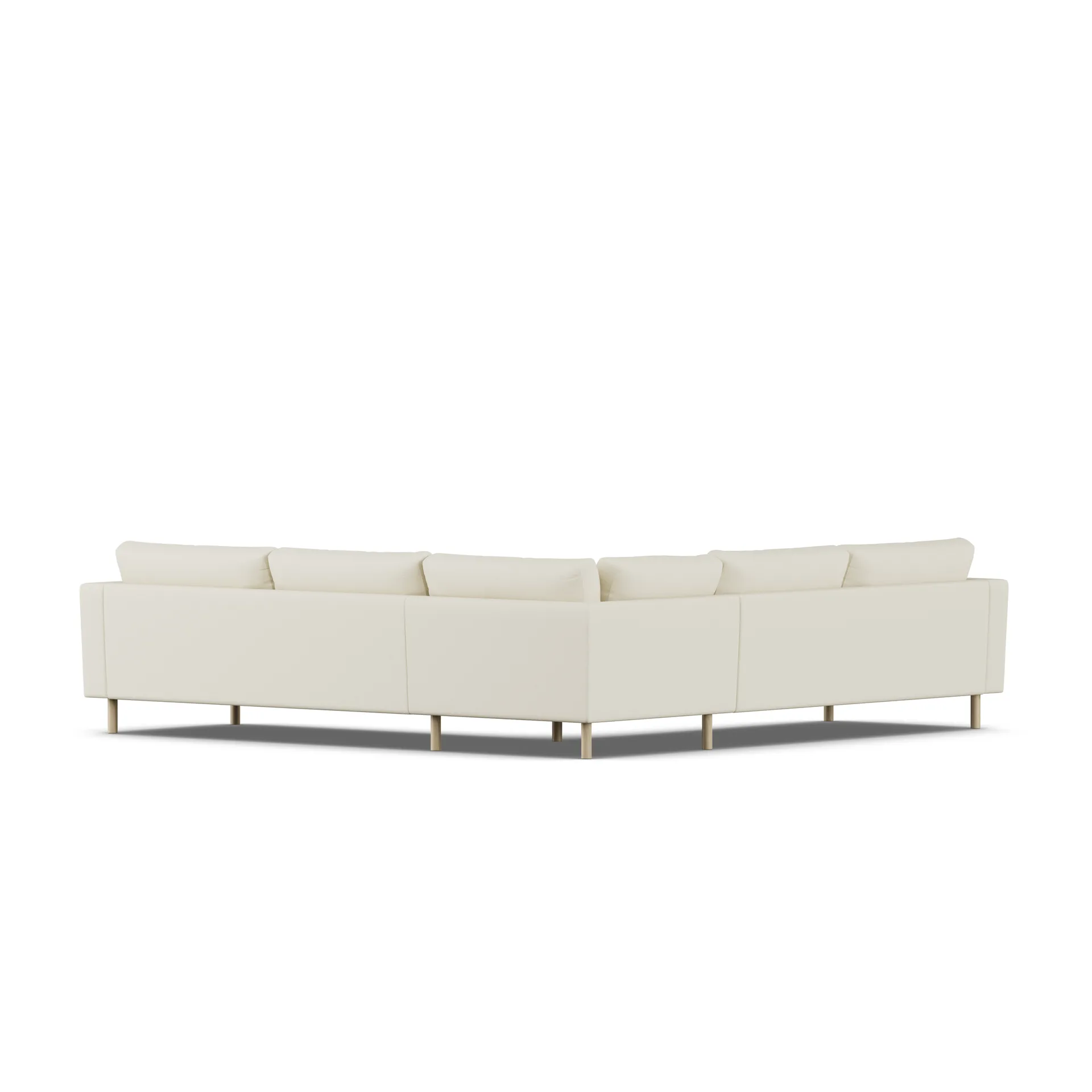 Bredhult sofa, Oslo Nature 1540-white-oiled oak, corner sofa F 1898