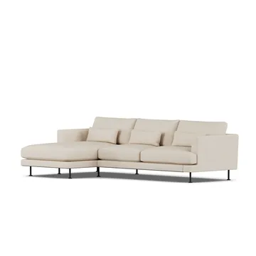 Bredhult sofa - Same Beige 6670-black steel, 2,5-seater C2 - 1898