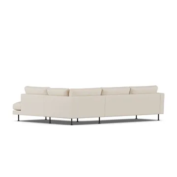 Bredhult sofa - Same Beige 6670-black steel, 3-seater A1 - 1898