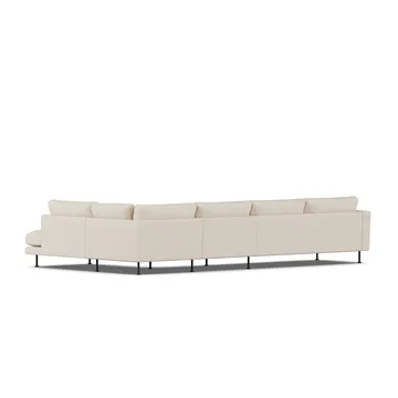 Bredhult sofa - Same Beige 6670-black steel, 4-seater B1 - 1898