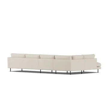 Bredhult sofa - Same Beige 6670-black steel, 4-seater B2 - 1898