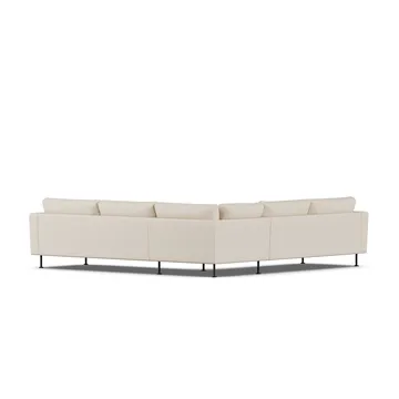 Bredhult sofa - Same Beige 6670-black steel, corner sofa F - 1898