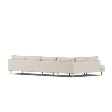 Bredhult sofa - Same Beige 6670-white-oiled oak, 4-seater B2 - 1898