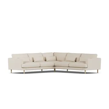 Bredhult sofa - Same Beige 6670-white-oiled oak, corner sofa F - 1898
