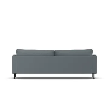 Bredhult sofa - Same Blue 6678-black steel, 3-seater - 1898