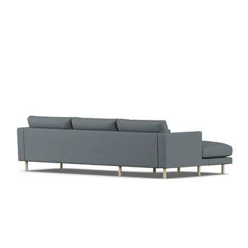Bredhult sofa - Same Blue 6678-white-oiled oak, 2,5-seater C2 - 1898