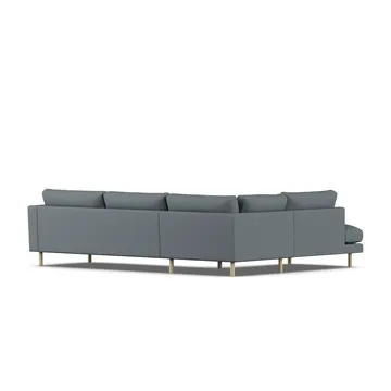 Bredhult sofa - Same Blue 6678-white-oiled oak, 3-seater A2 - 1898