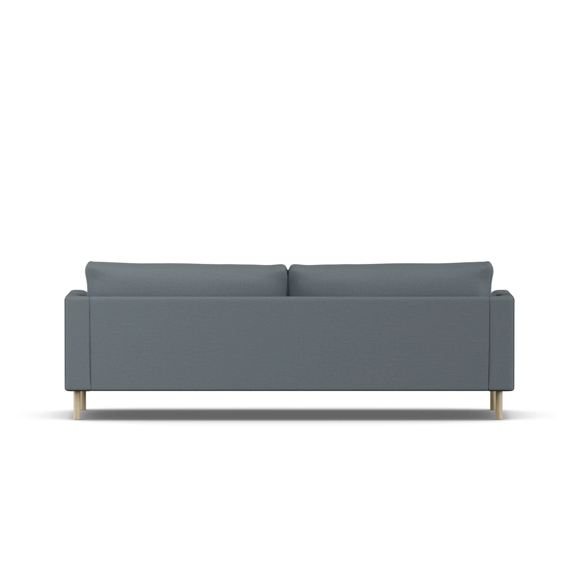 Bredhult sofa, Same Blue 6678-white-oiled oak, 3-seater 1898