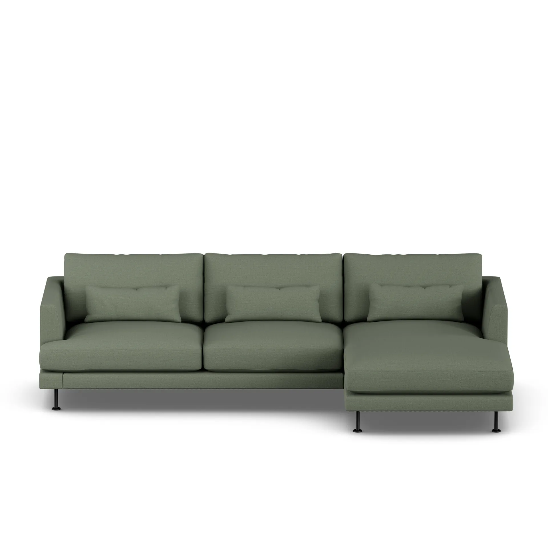 Bredhult sofa, Same Forest 6677-black steel, 2,5-seater C1 1898