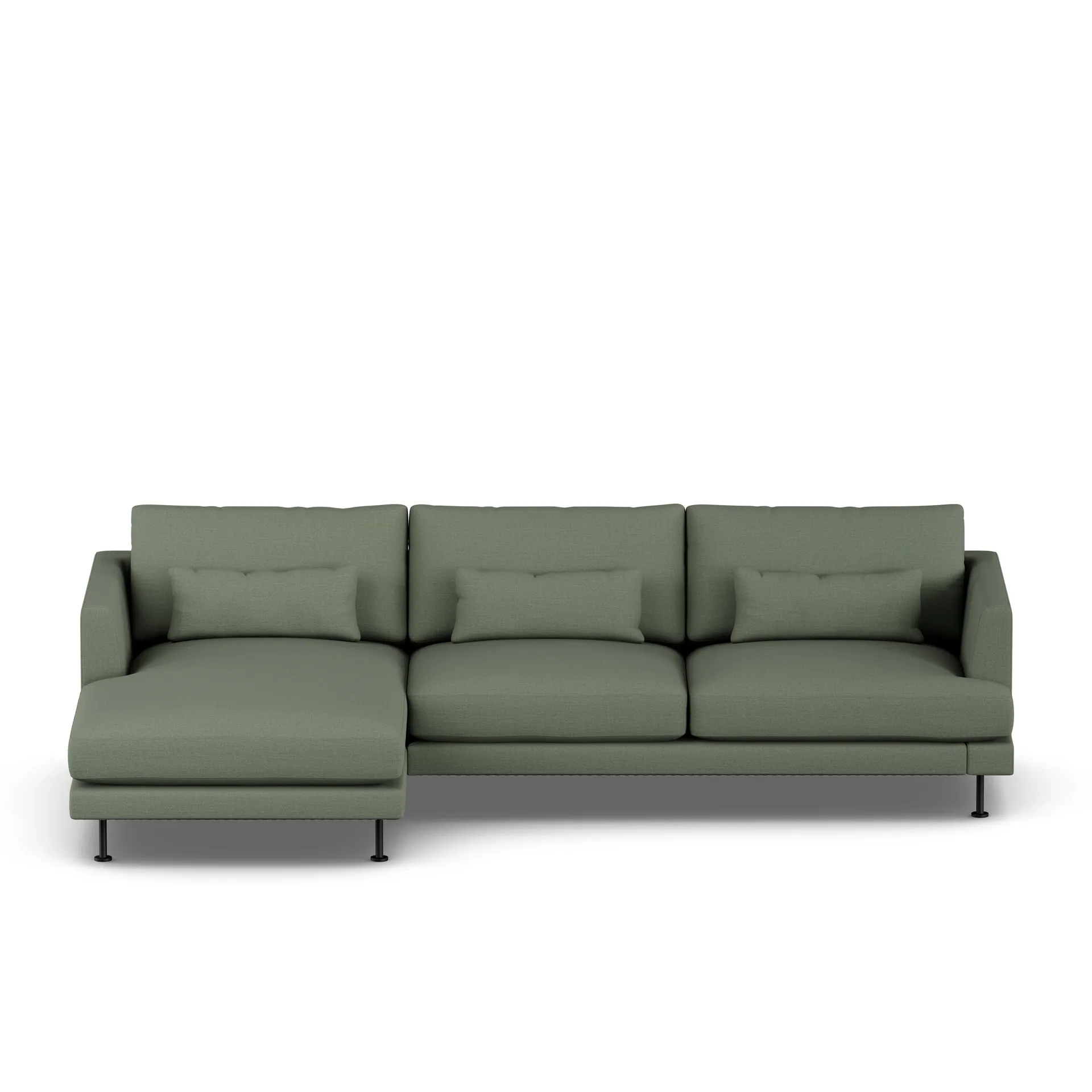 Bredhult sofa, Same Forest 6677-black steel, 2,5-seater C2 1898