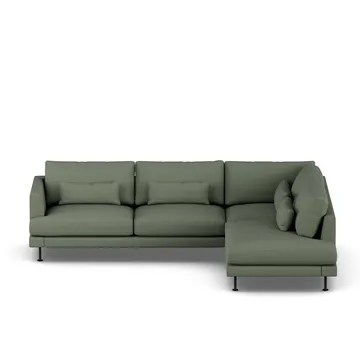 Bredhult sofa - Same Forest 6677-black steel, 3-seater A1 - 1898