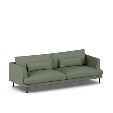 Bredhult sofa - Same Forest 6677-black steel, 3-seater - 1898