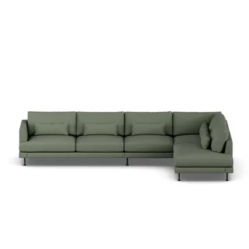 Bredhult sofa - Same Forest 6677-black steel, 4-seater B1 - 1898