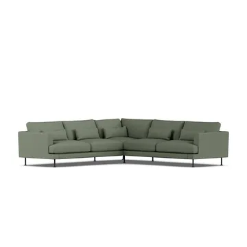 Bredhult sofa - Same Forest 6677-black steel, corner sofa F - 1898