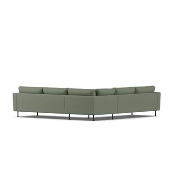 Bredhult sofa - Same Forest 6677-black steel, corner sofa F - 1898