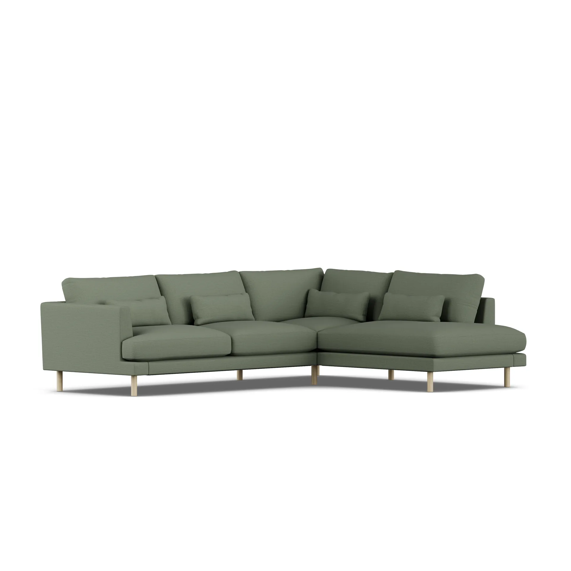 Bredhult sofa, Same Forest 6677-white-oiled oak, 3-seater A1 1898