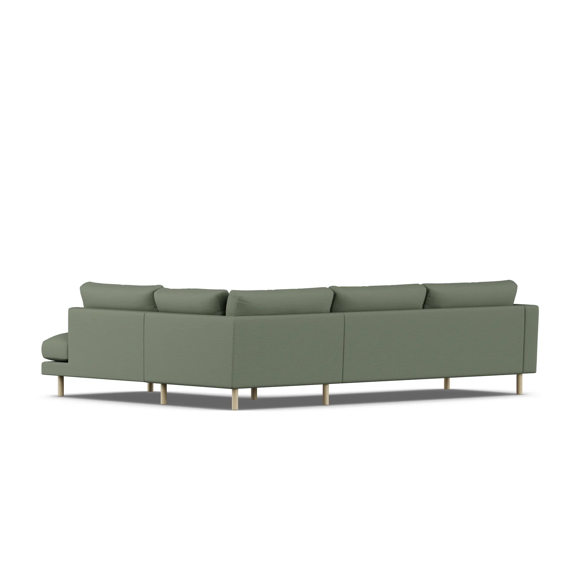Bredhult sofa, Same Forest 6677-white-oiled oak, 3-seater A1 1898