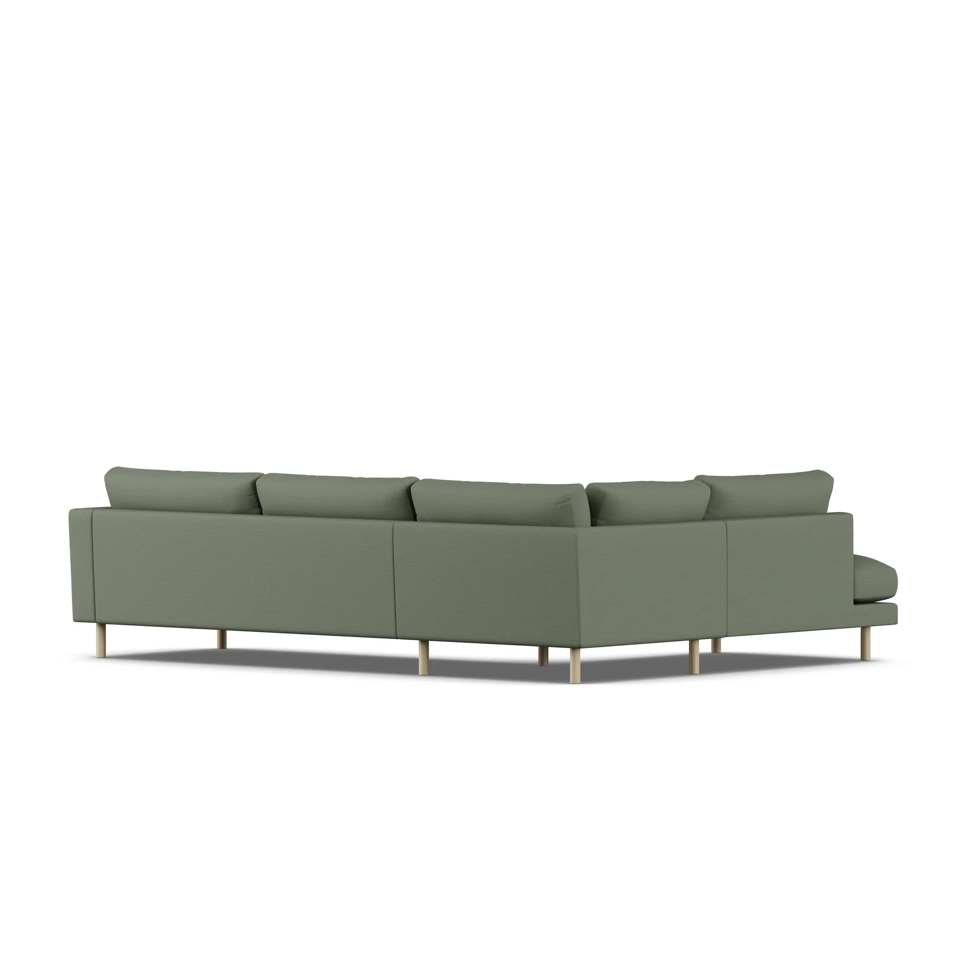 Bredhult sofa, Same Forest 6677-white-oiled oak, 3-seater A2 1898