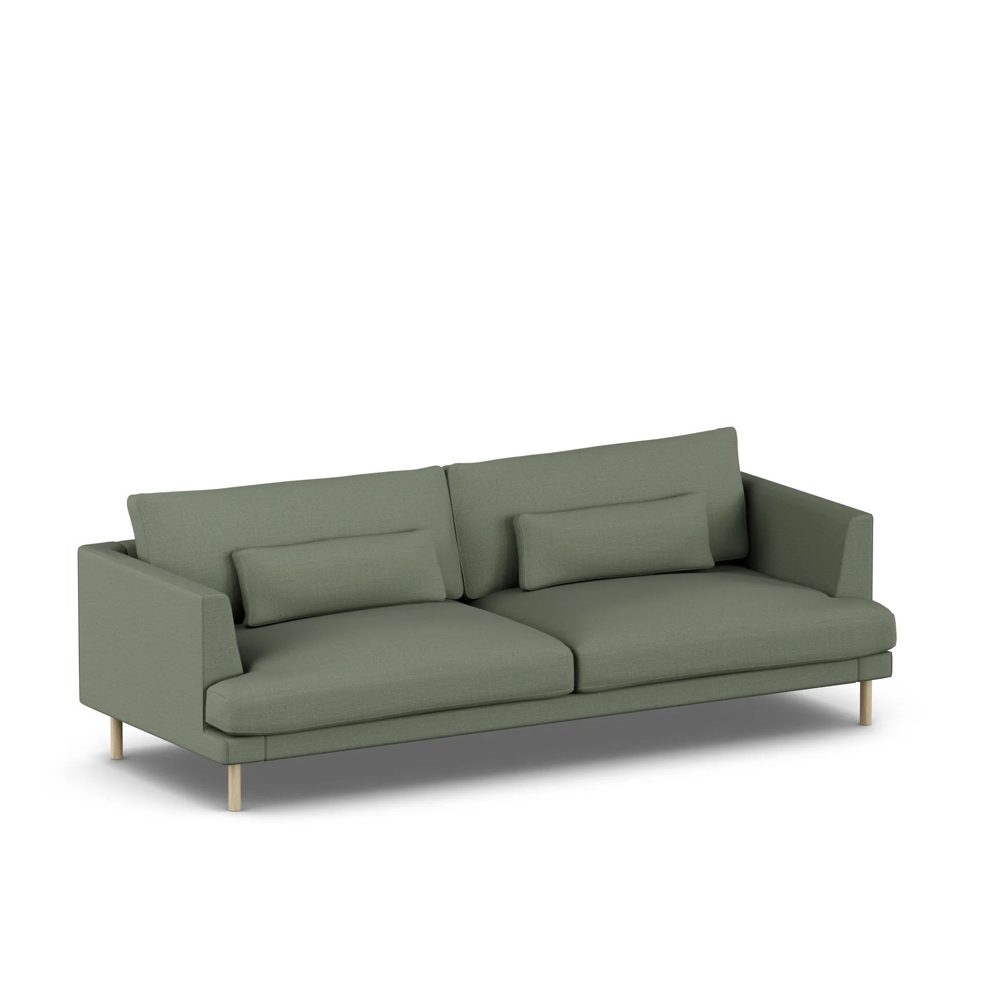 Bredhult sofa, Same Forest 6677-white-oiled oak, 3-seater 1898