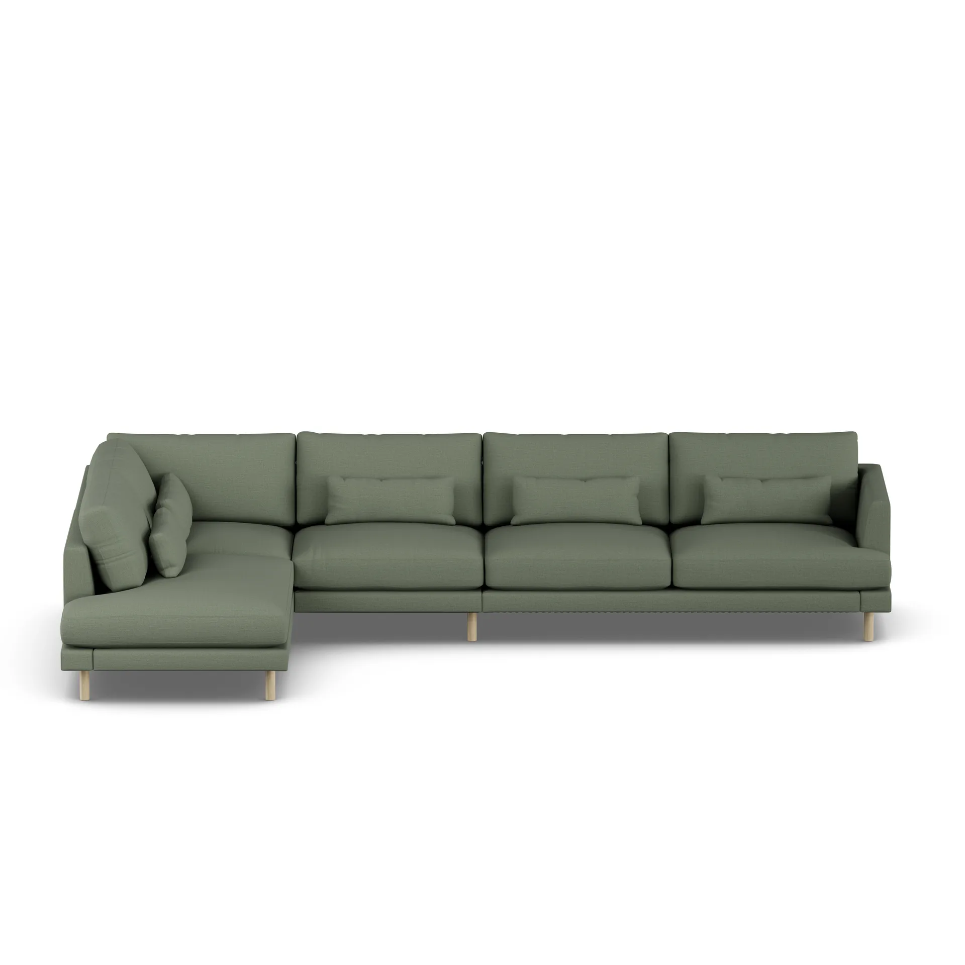 Bredhult sofa, Same Forest 6677-white-oiled oak, 4-seater B2 1898