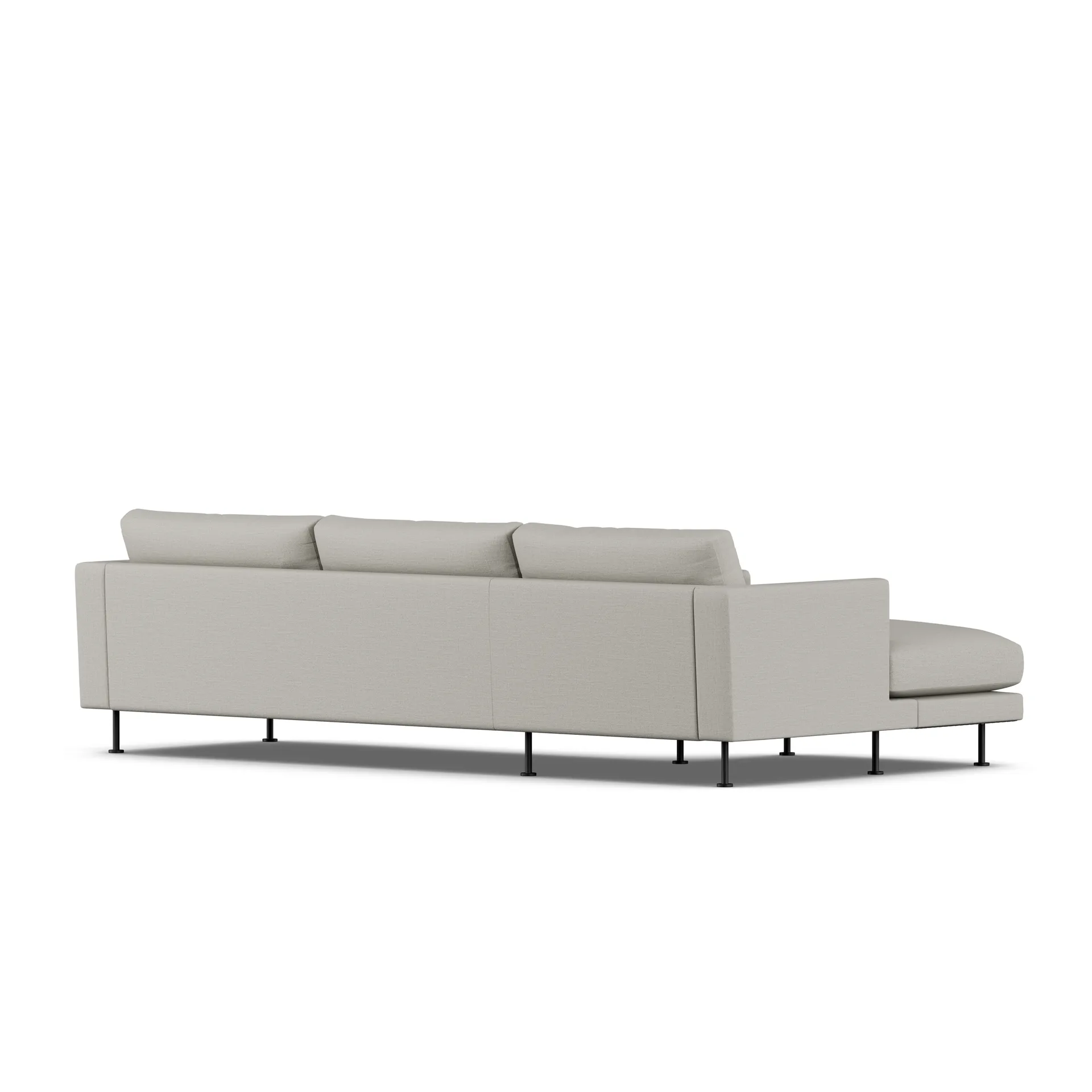 Bredhult sofa, Same Grey 6673-black steel, 2,5-seater C2 1898