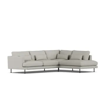 Bredhult sofa - Same Grey 6673-black steel, 3-seater A1 - 1898
