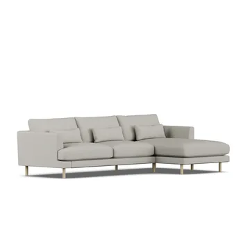 Bredhult sofa - Same Grey 6673-white-oiled oak, 2,5-seater C1 - 1898
