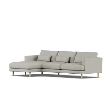 Bredhult sofa - Same Grey 6673-white-oiled oak, 2,5-seater C2 - 1898