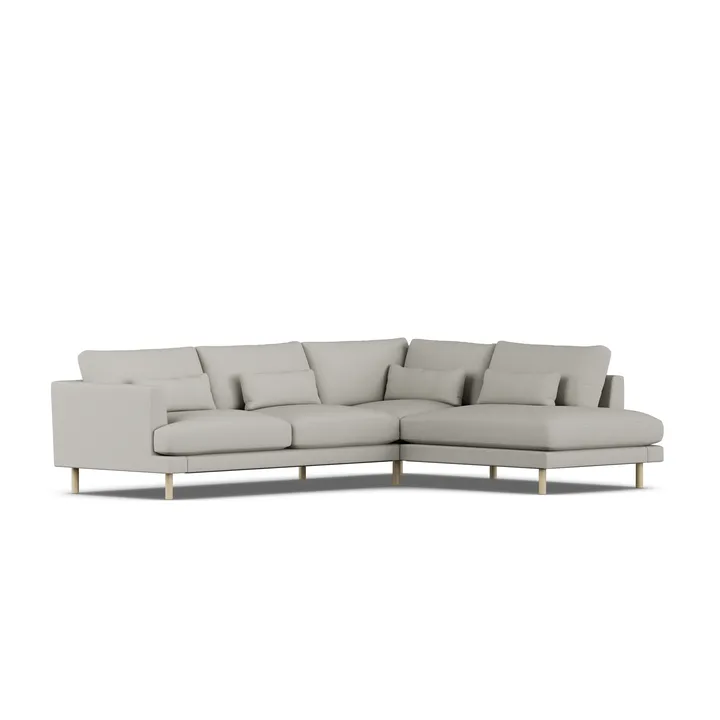 Bredhult sofa - Same Grey 6673-white-oiled oak, 3-seater A1 - 1898