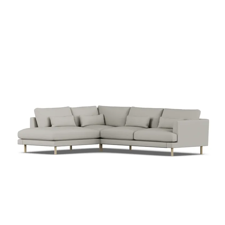 Bredhult sofa - Same Grey 6673-white-oiled oak, 3-seater A2 - 1898