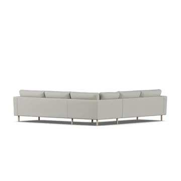 Bredhult sofa - Same Grey 6673-white-oiled oak, corner sofa F - 1898