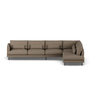 Bredhult sofa - Same Mole 6674-black steel, 4-seater B1 - 1898