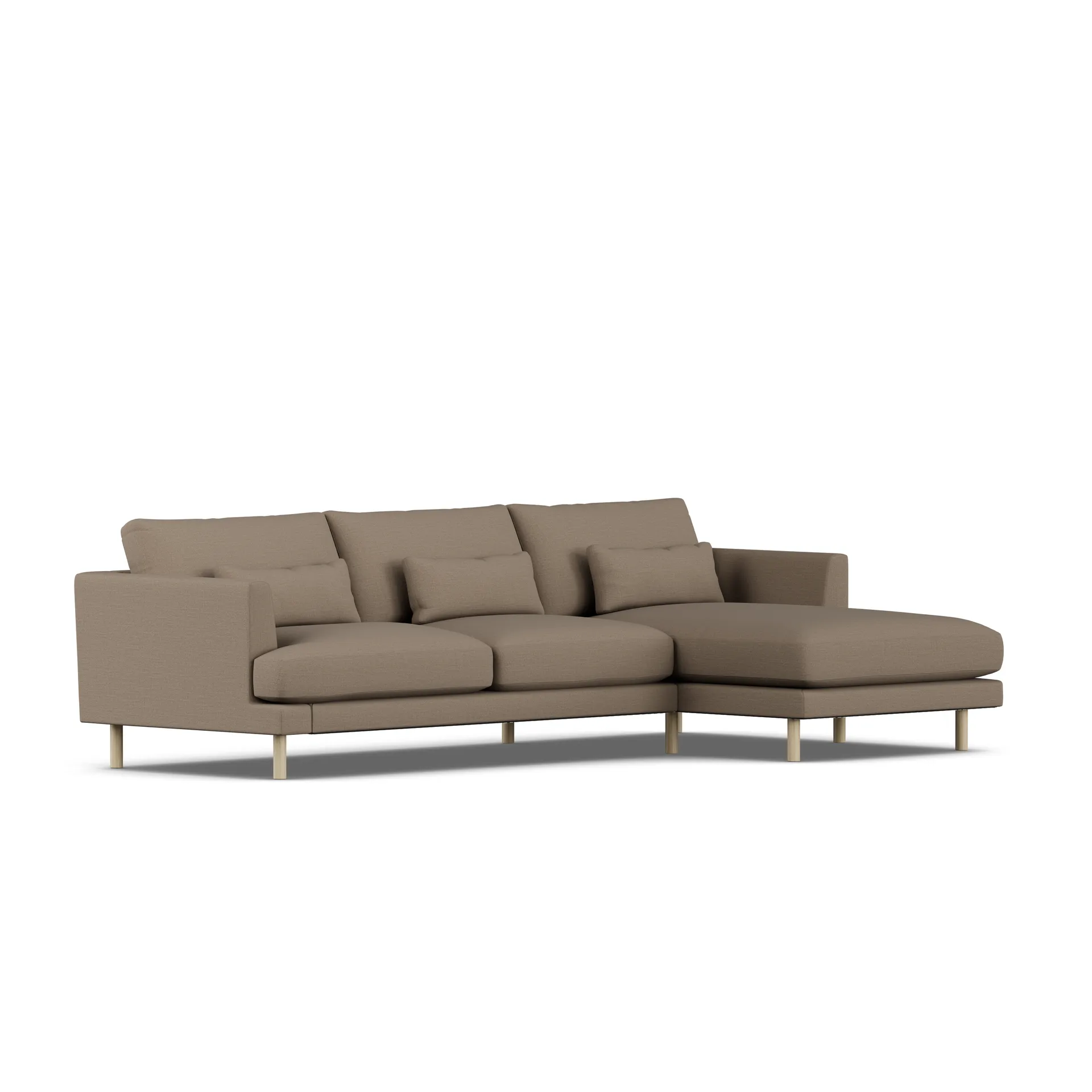 Bredhult sofa, Same Mole 6674-white-oiled oak, 2,5-seater C1 1898