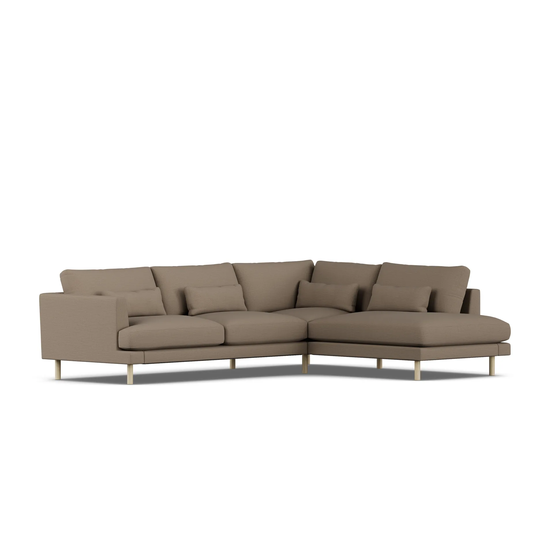 Bredhult sofa, Same Mole 6674-white-oiled oak, 3-seater A1 1898