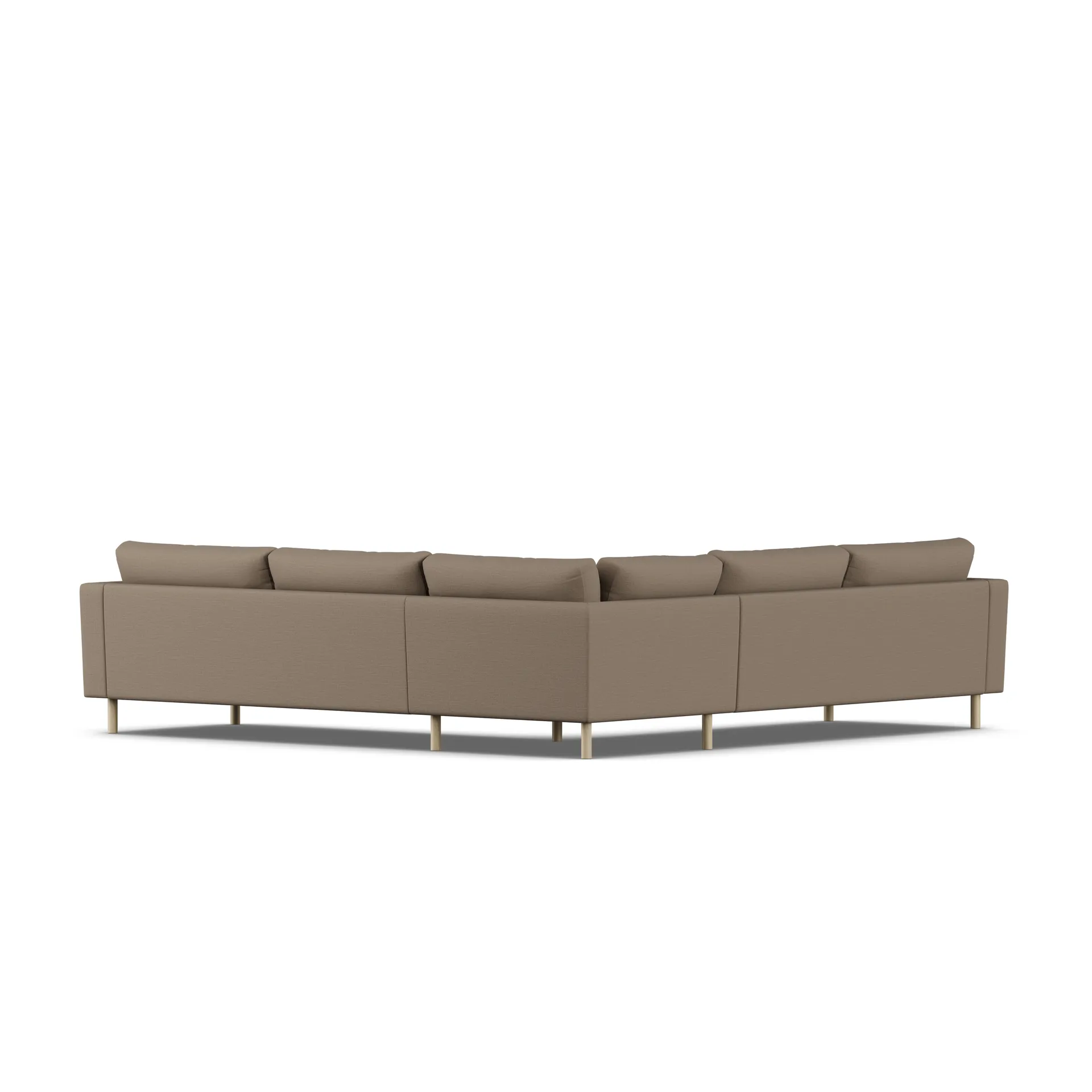 Bredhult sofa, Same Mole 6674-white-oiled oak, corner sofa F 1898