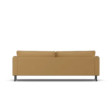 Bredhult sofa - Same Ochre 6676-black steel, 3-seater - 1898