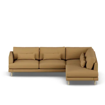 Bredhult sofa - Same Ochre 6676-white-oiled oak, 3-seater A1 - 1898