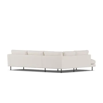 Bredhult sofa - Same Off White 6671-black steel, 3-seater A2 - 1898