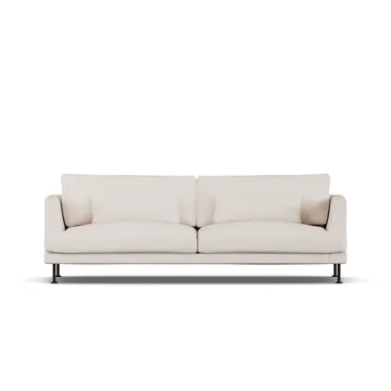Bredhult sofa - Same Off White 6671-black steel, 3-seater - 1898