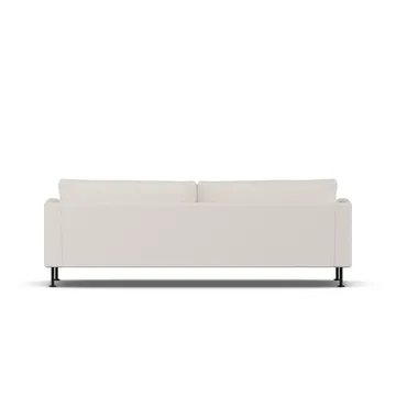 Bredhult sofa - Same Off White 6671-black steel, 3-seater - 1898