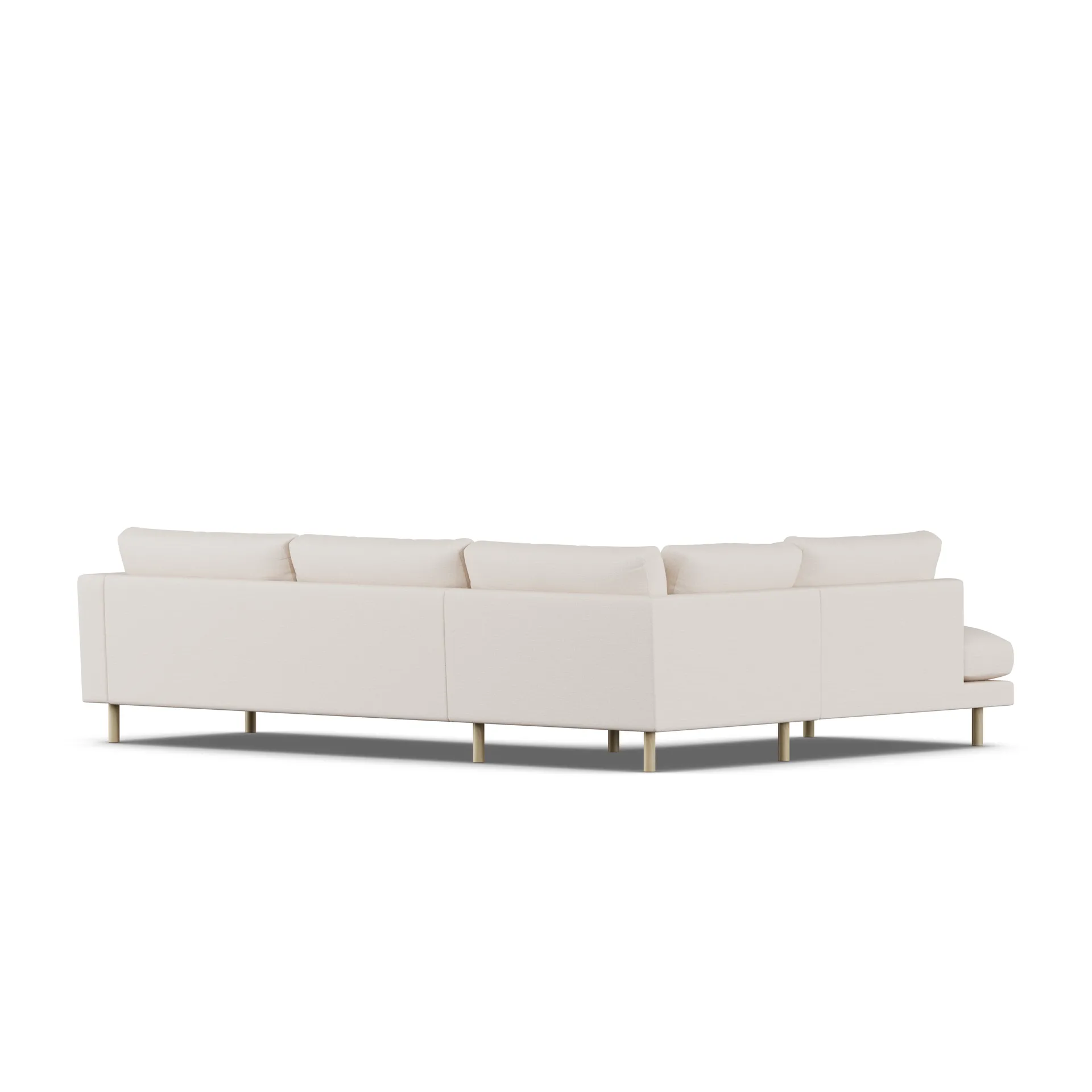 Bredhult sofa, Same Off White 6671-white-oiled oak, 3-seater A2 1898