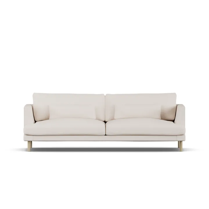 Bredhult sofa - Same Off White 6671-white-oiled oak, 3-seater - 1898