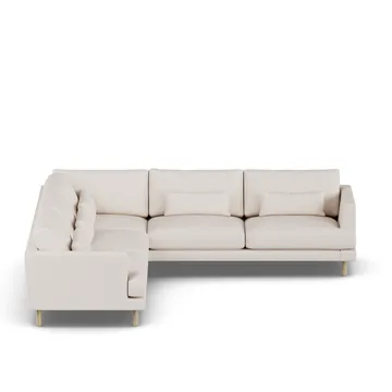 Bredhult sofa - Same Off White 6671-white-oiled oak, corner sofa F - 1898