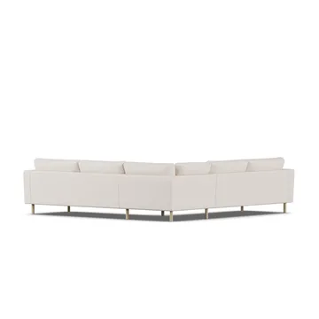 Bredhult sofa - Same Off White 6671-white-oiled oak, corner sofa F - 1898
