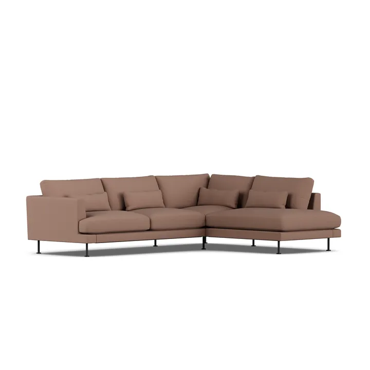 Bredhult sofa - Same Rust 6675-black steel, 3-seater A1 - 1898