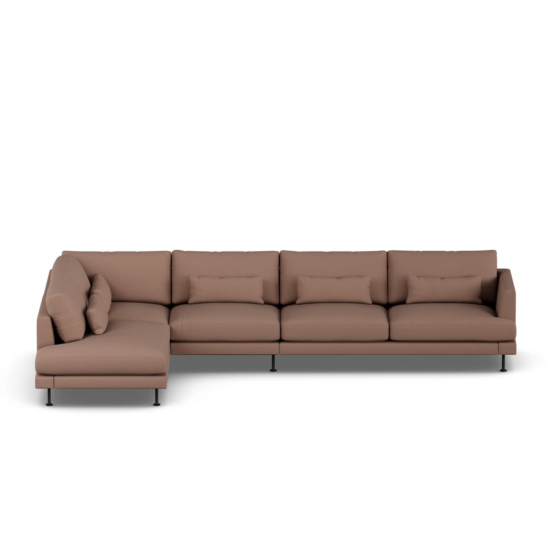 Bredhult sofa, Same Rust 6675-black steel, 4-seater B2 1898