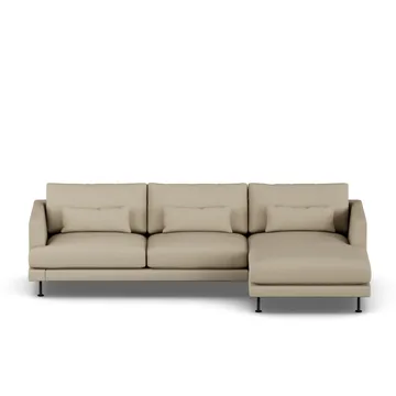 Bredhult sofa - Same Sand 6672-black steel, 2,5-seater C1 - 1898