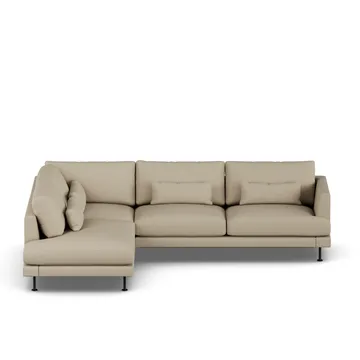 Bredhult sofa - Same Sand 6672-black steel, 3-seater A2 - 1898