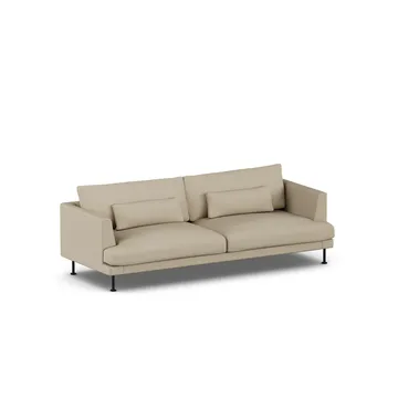 Bredhult sofa - Same Sand 6672-black steel, 3-seater - 1898